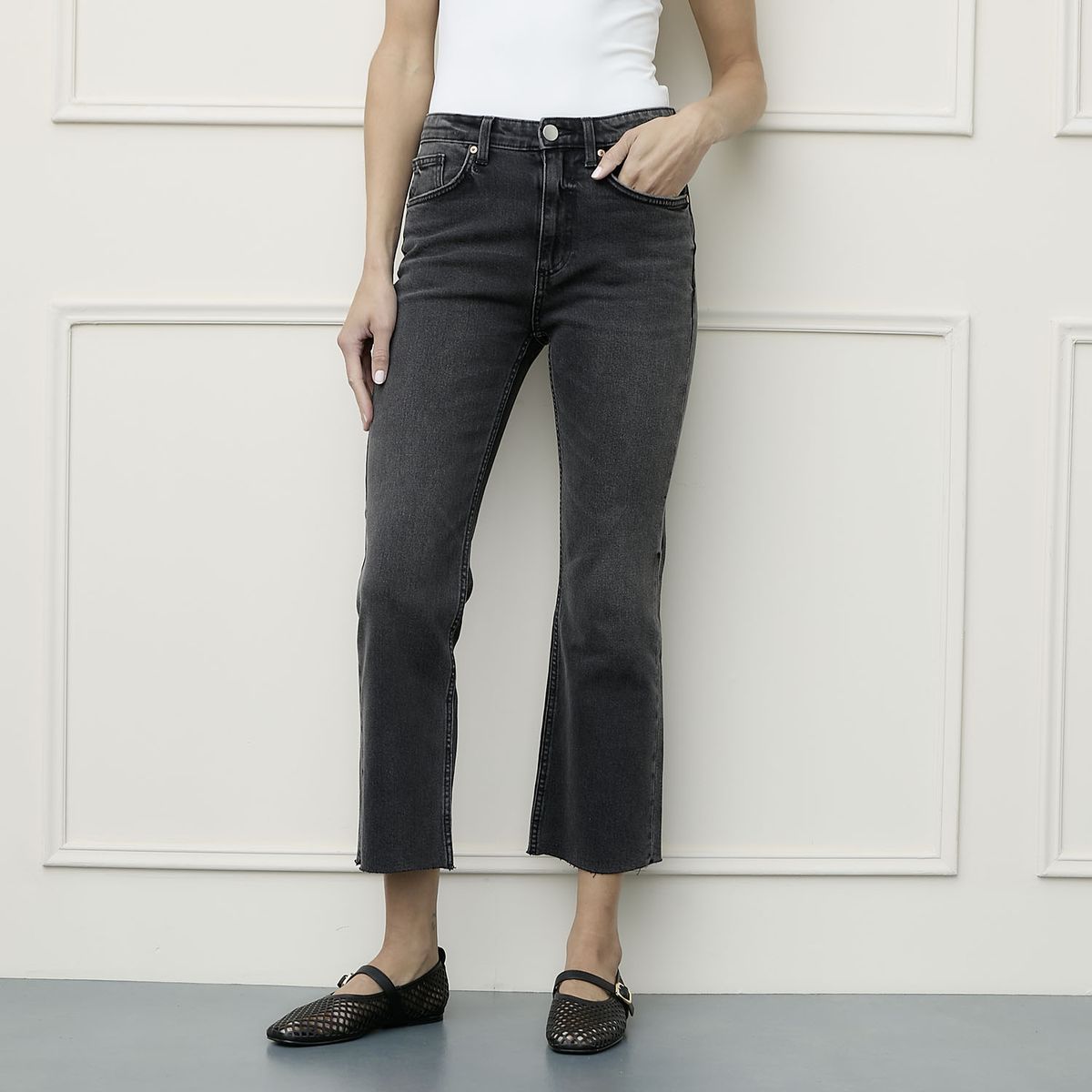 BASEMENT - Jeans Flare Mujer Basement