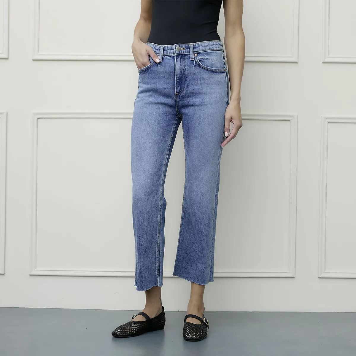 BASEMENT - Jeans Flare Mujer Basement