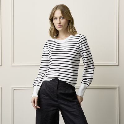 Imagen 2 del producto Sweater Rayas Manga Larga Mujer Viscosa