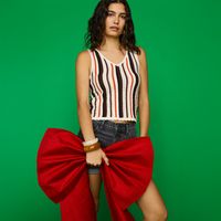 Polera Sin Mangas Algodón Mujer