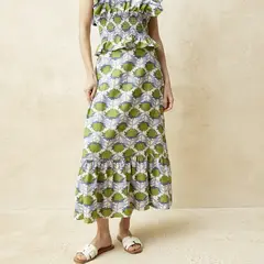 BASEMENT - Falda Midi Mujer