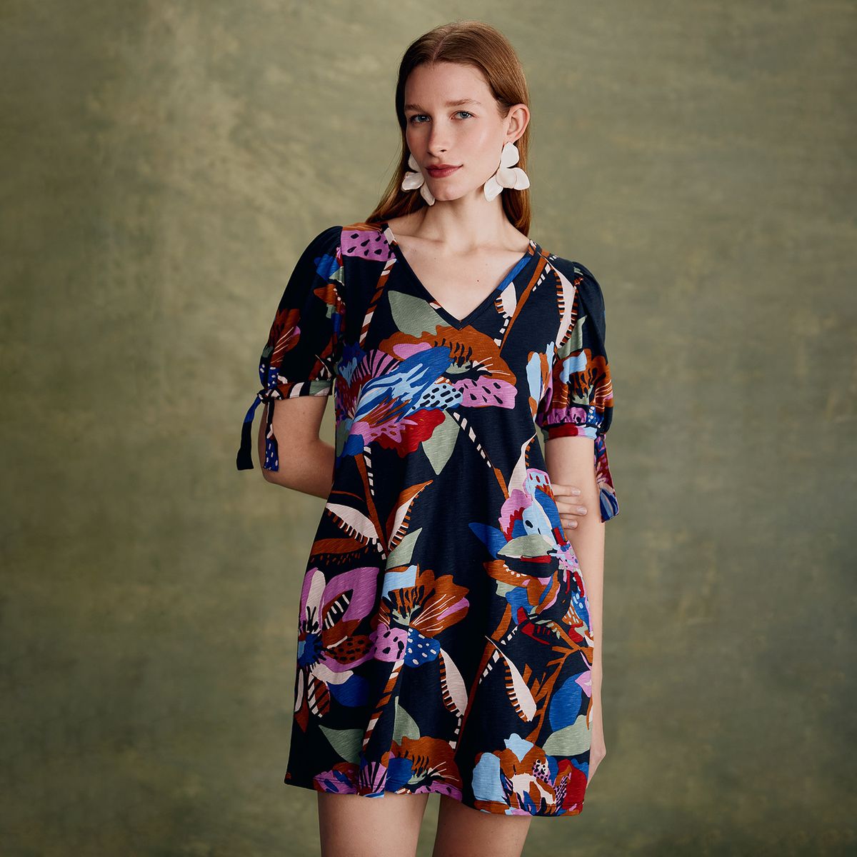 BASEMENT - Vestido Mujer  100% Algodón Pima Basement