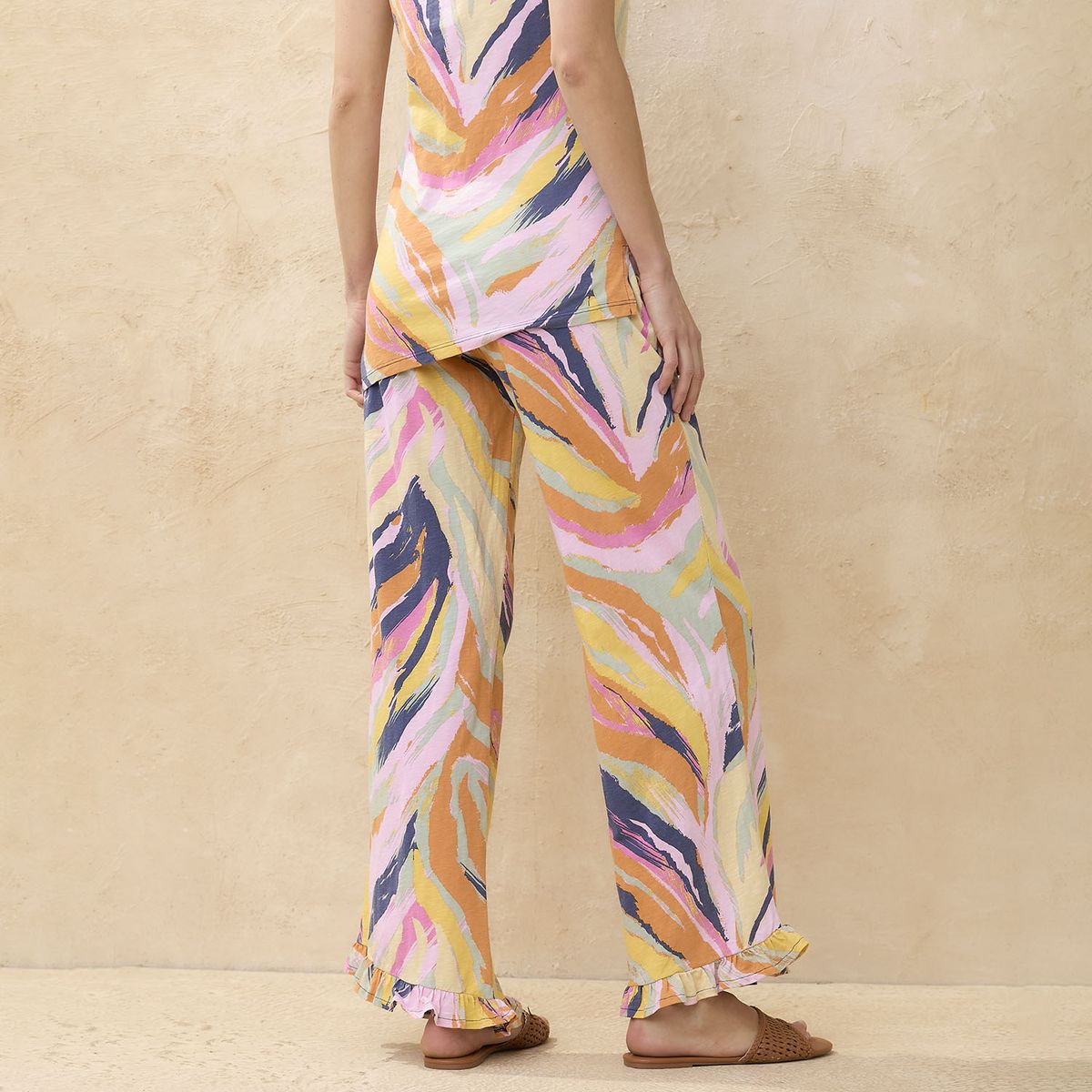 BASEMENT - Pantalón Mujer  100% Algodón Pima Basement