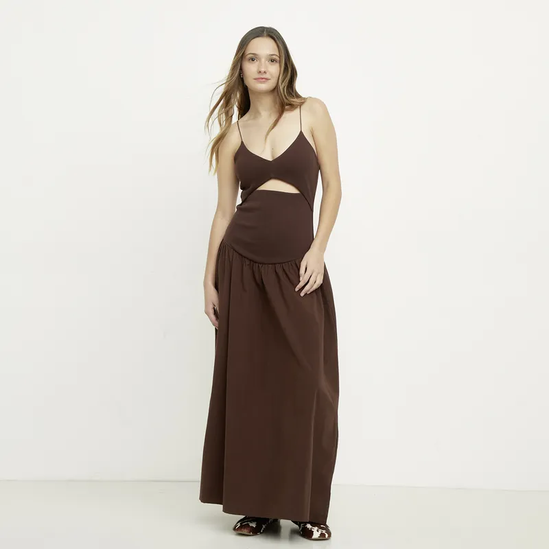 SYBILLA - Vestido Casual Mini Algodón Mujer Sybilla