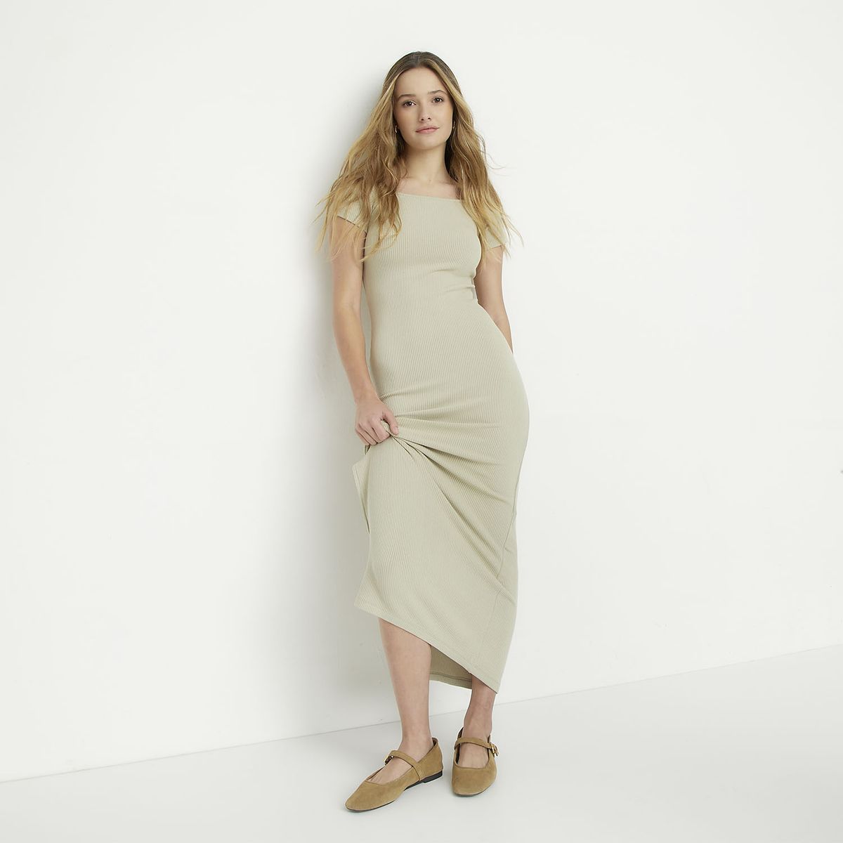 SYBILLA - Vestido Casual Mini Viscosa Mujer Sybilla