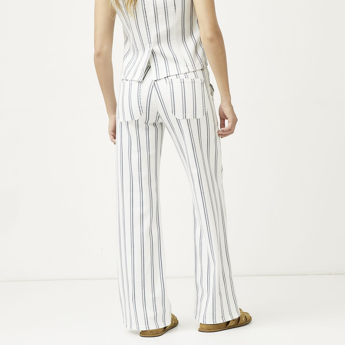 SYBILLA - Jeans Baggy Tiro Medio Mujer Sybilla