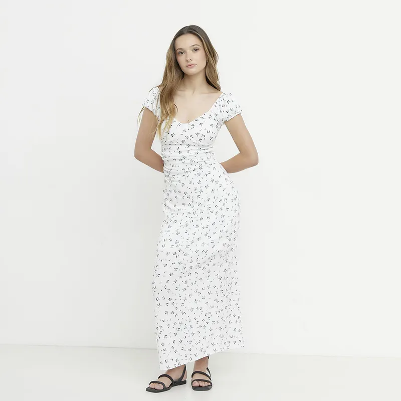 SYBILLA - Vestido Casual Maxi Mujer Sybilla