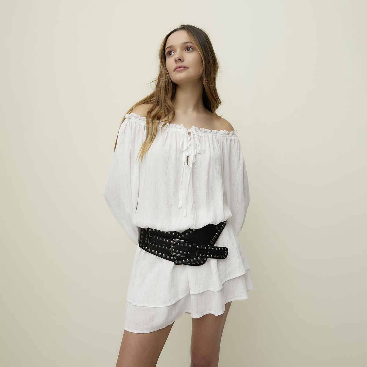 SYBILLA - Vestido Casual Mini Viscosa Mujer Sybilla