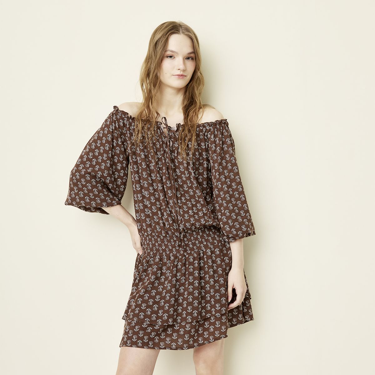 SYBILLA - Vestido Casual Mini Viscosa Mujer Sybilla