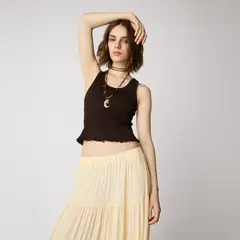 SYBILLA - Polera Algodón Mujer