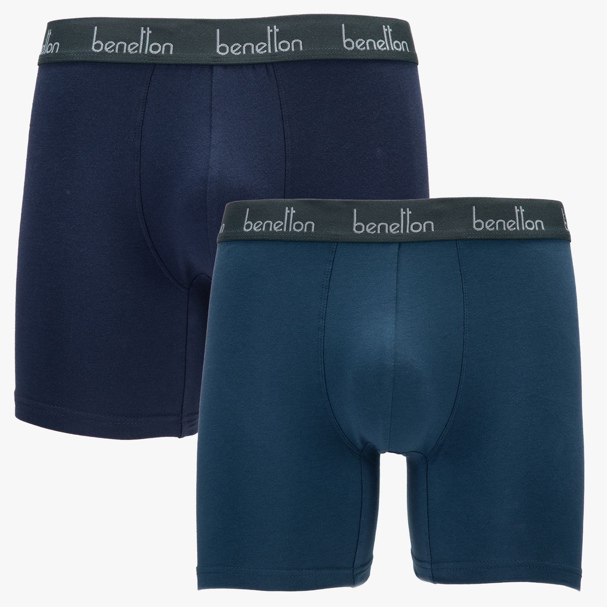 BENETTON - Pack De 2 Bóxer Algodón Hombre Benetton