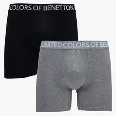 BENETTON - Pack De 2 Bóxer Algodón Hombre