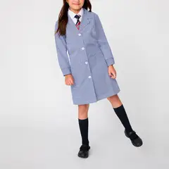 HOLLEY - Delantal Escolar Cuadros Niña