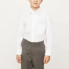 HOLLEY - Pack 2 Camisas Manga Larga Escolar Niño