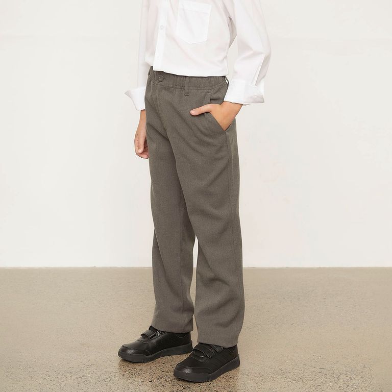 Pantalón Escolar Holley Niño Diseño Liso Fit Recto