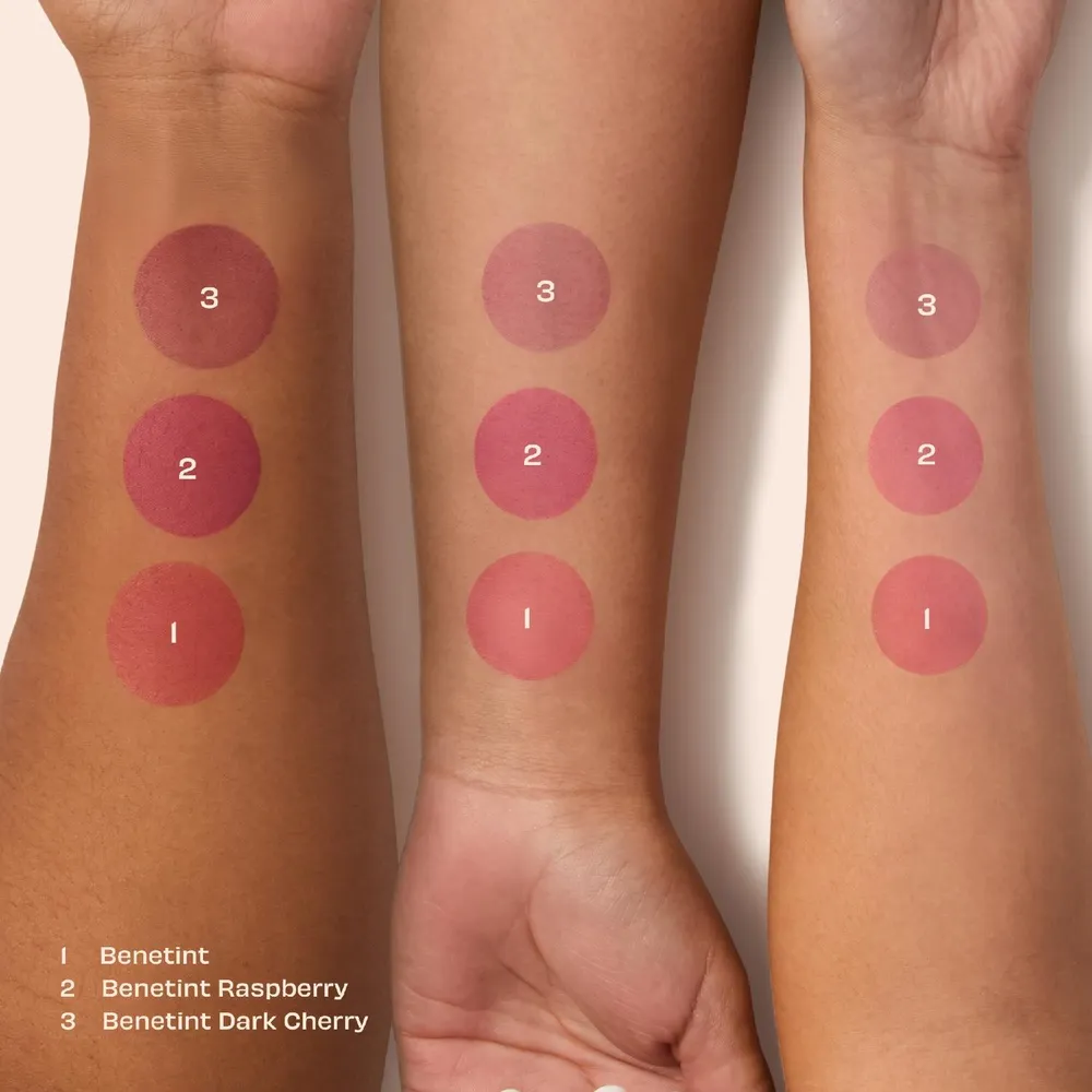 Tinte Para Labios Y Mejillas Benetint Dark Cherry - Dark Cherry, foto 5