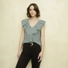 UNIVERSITY CLUB - Polera Sin Manga Algodón Mujer