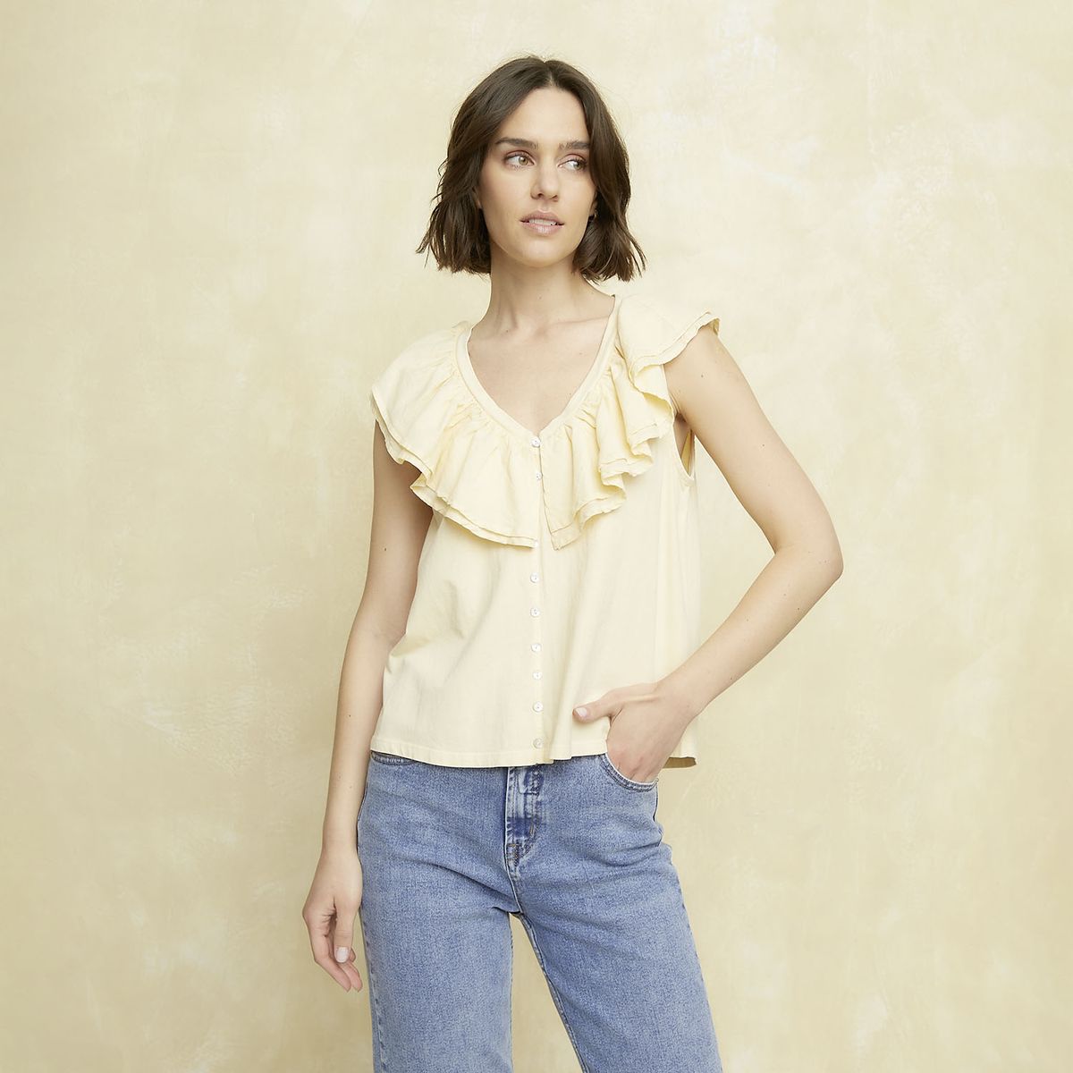 UNIVERSITY CLUB - Polera Sin Manga Algodón Mujer University Club