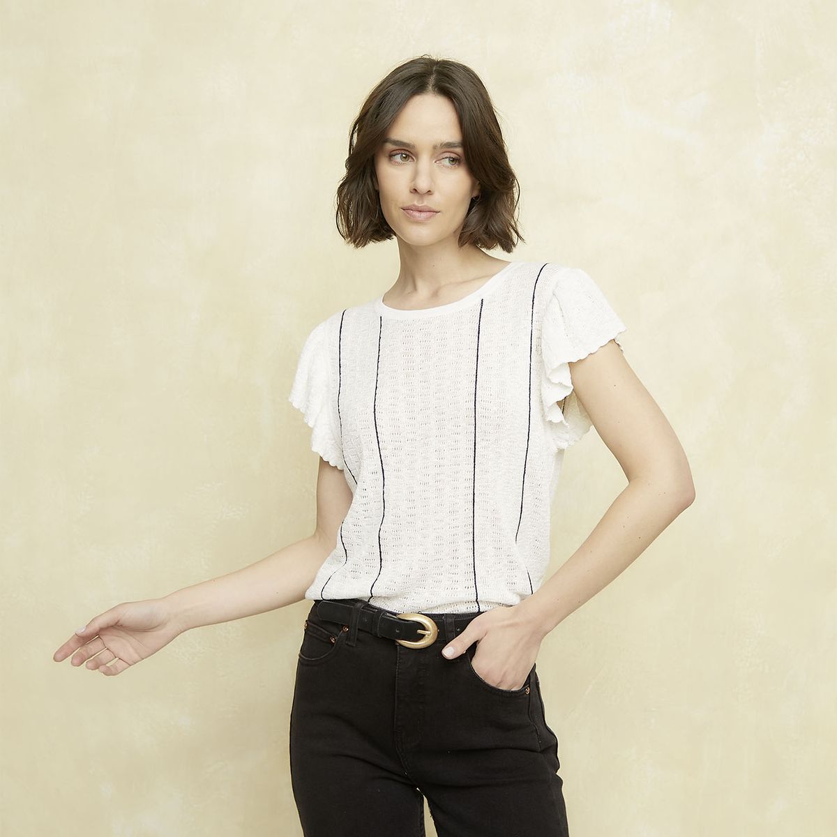 UNIVERSITY CLUB - Polera Manga Corta Mujer University Club