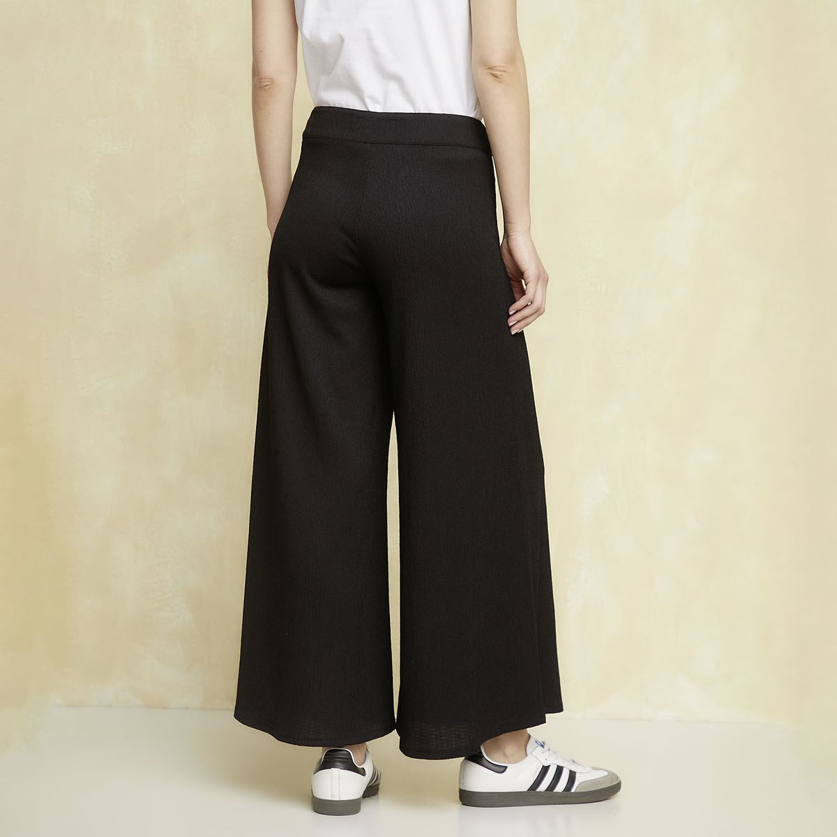 UNIVERSITY CLUB - Pantalón Palazzo Tiro Alto Mujer University Club