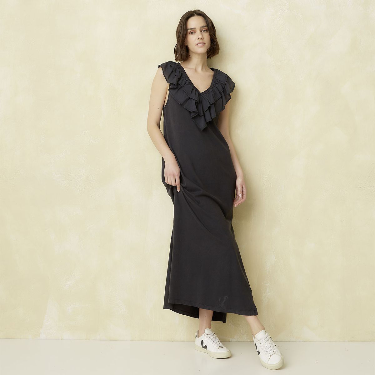 UNIVERSITY CLUB - Vestido Largo Algodón Mujer University Club