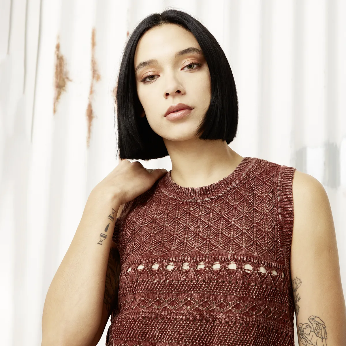 AMERICANINO - Polera Sin Mangas Algodón Mujer Americanino