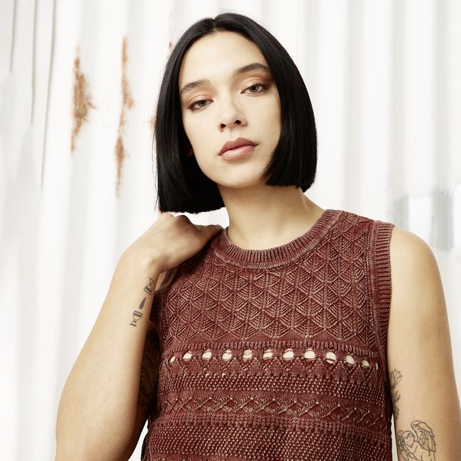 AMERICANINO - Polera Sin Mangas Algodón Mujer Americanino