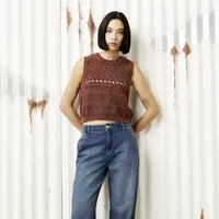 Polera Sin Mangas Algodón Mujer