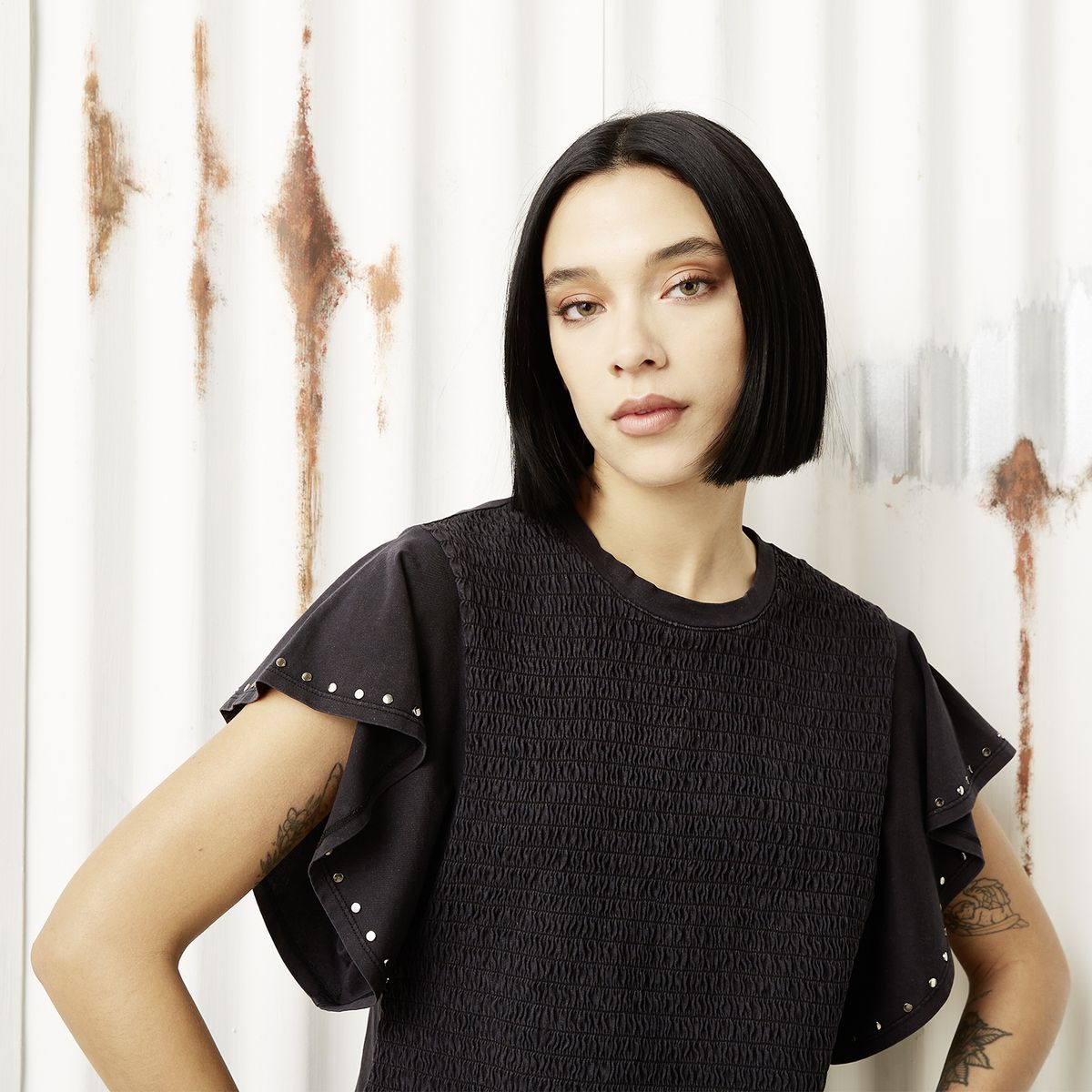 AMERICANINO - Polera Manga Larga Algodón Mujer Americanino