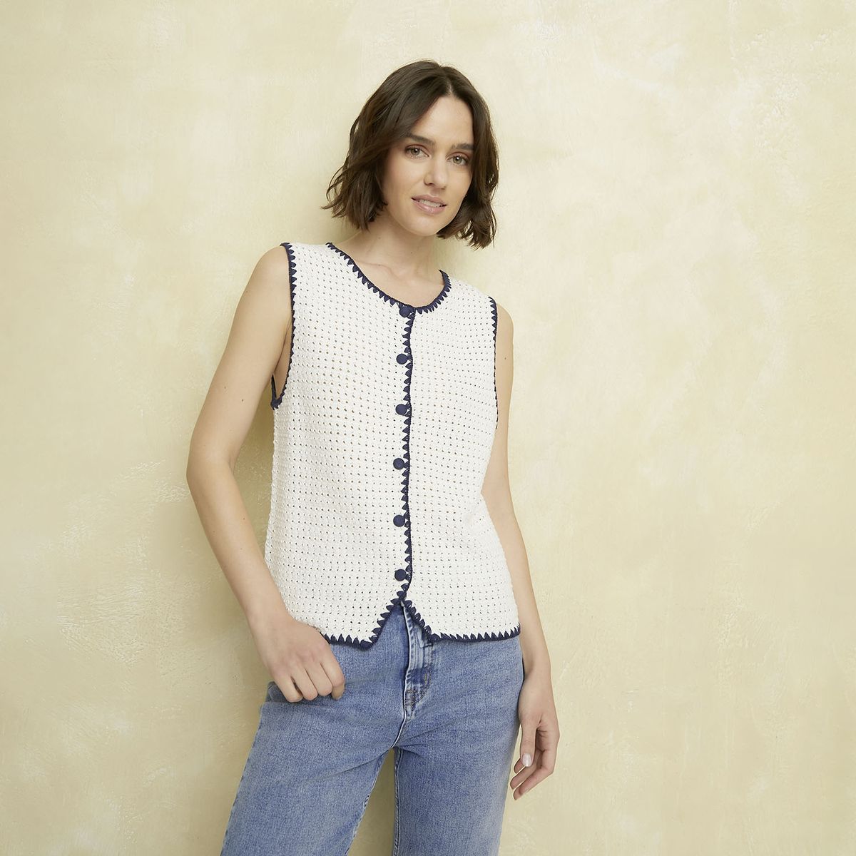 UNIVERSITY CLUB - Polera Sin Manga Algodón Mujer University Club