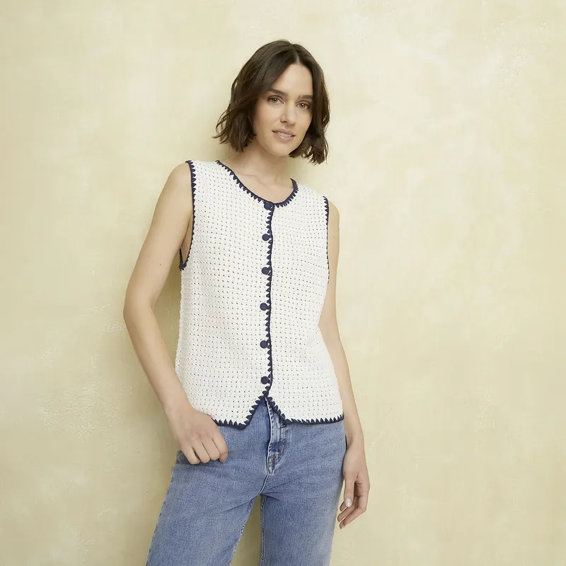 UNIVERSITY CLUB - Polera Sin Manga Algodón Mujer University Club