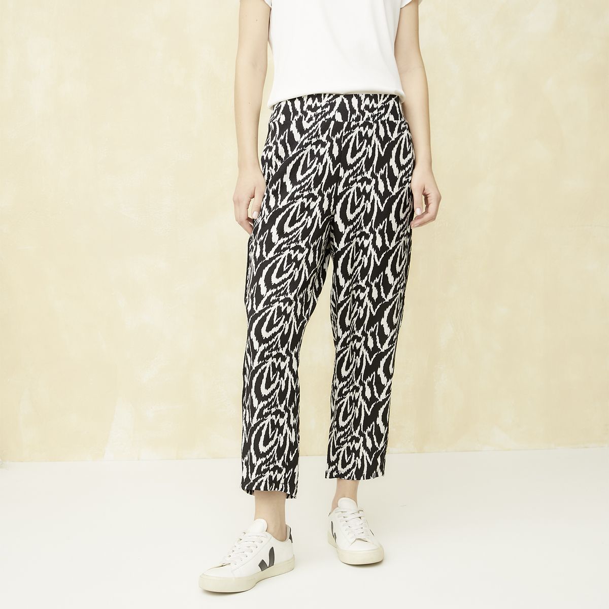 UNIVERSITY CLUB - Pantalón Balloon Tiro Alto Mujer University Club