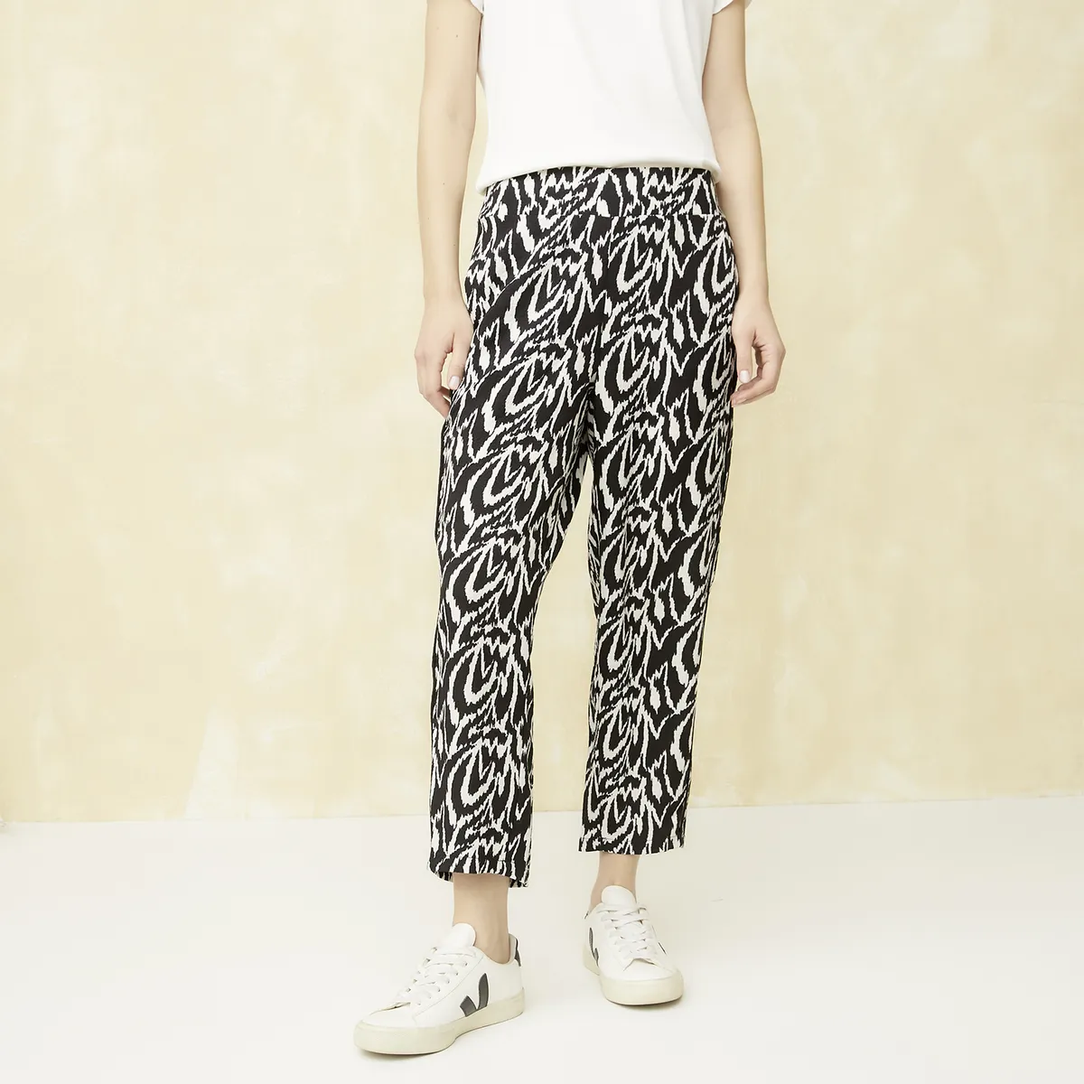 UNIVERSITY CLUB - Pantalón Balloon Tiro Alto Mujer University Club