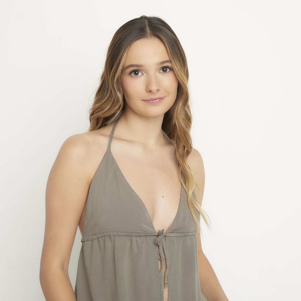 SYBILLA - Blusa Sin Manga Mujer Sybilla