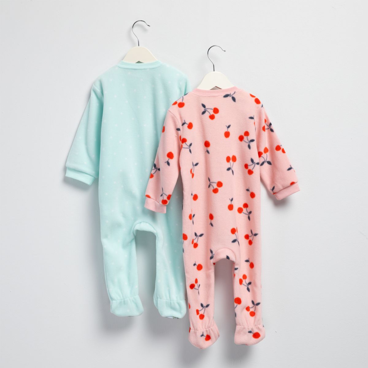 YAMP - Pack De 2 Pijamas De Polar Enterito Bebé Yamp