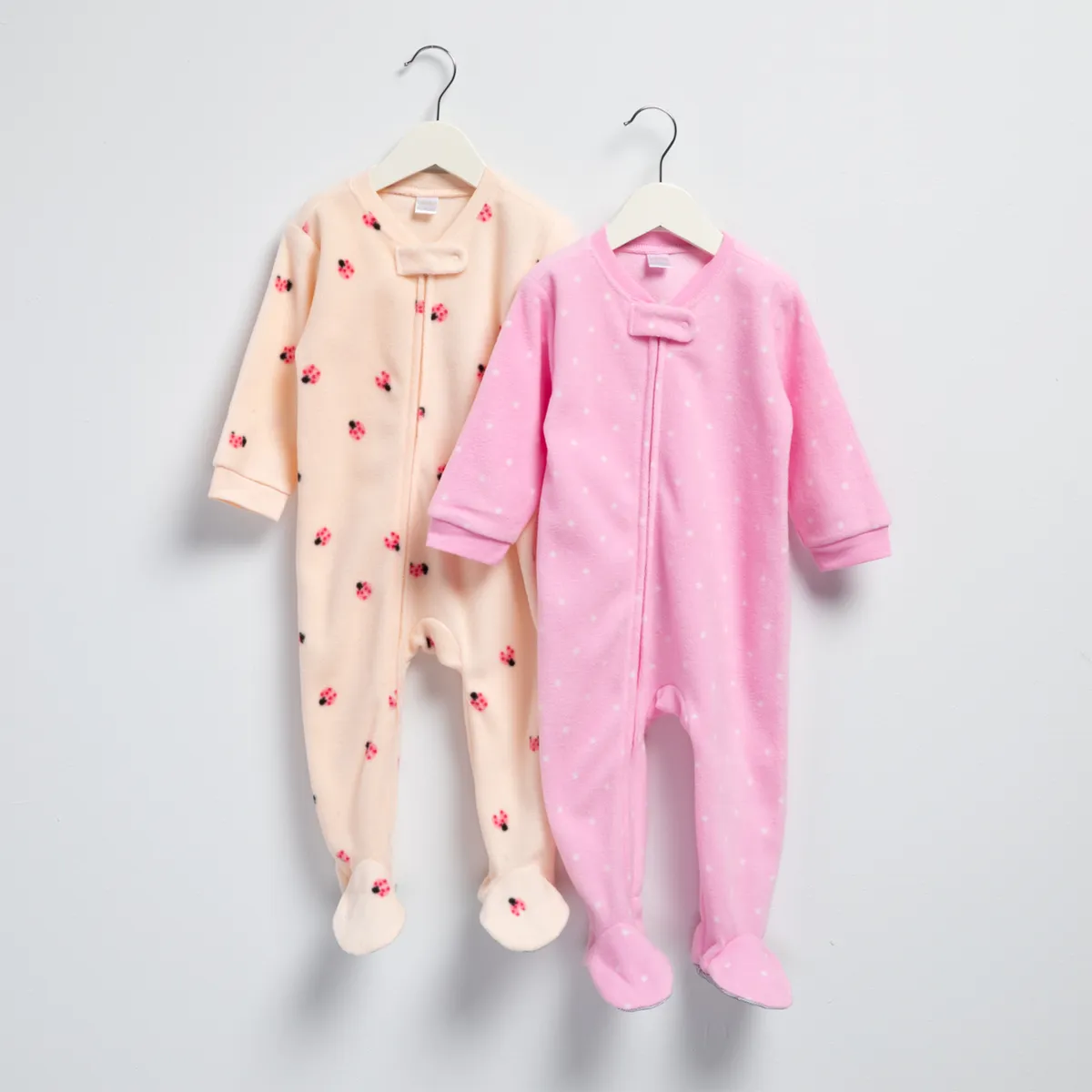 YAMP - Pack De 2 Pijamas De Polar Enterito Bebé Yamp