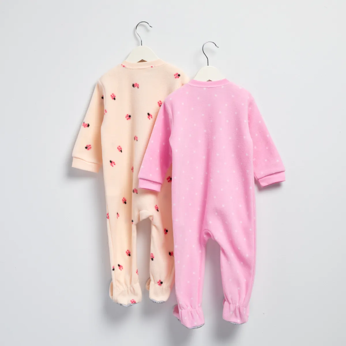YAMP - Pack De 2 Pijamas De Polar Enterito Bebé Yamp