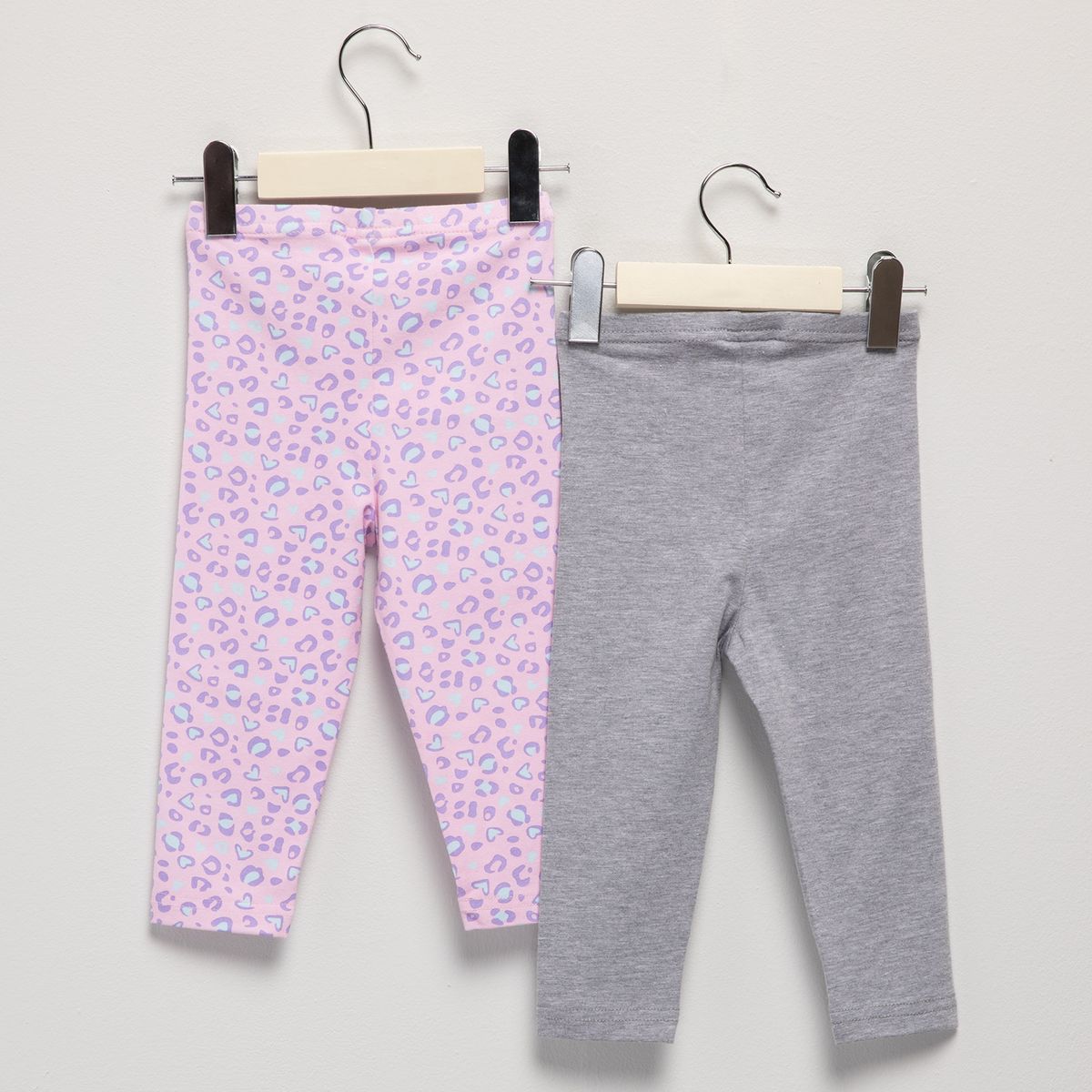 YAMP - Pack De 2 Calzas Bebé Niña Algodón Yamp