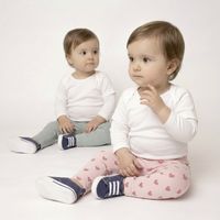 Pack De 2 Calzas Bebé Niña Algodón