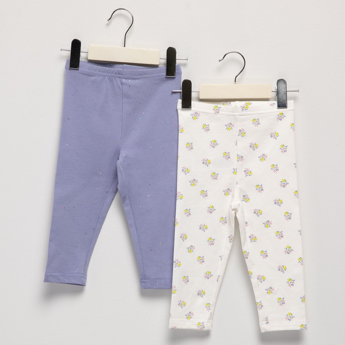 YAMP - Pack De 2 Calzas Bebé Niña Algodón Yamp