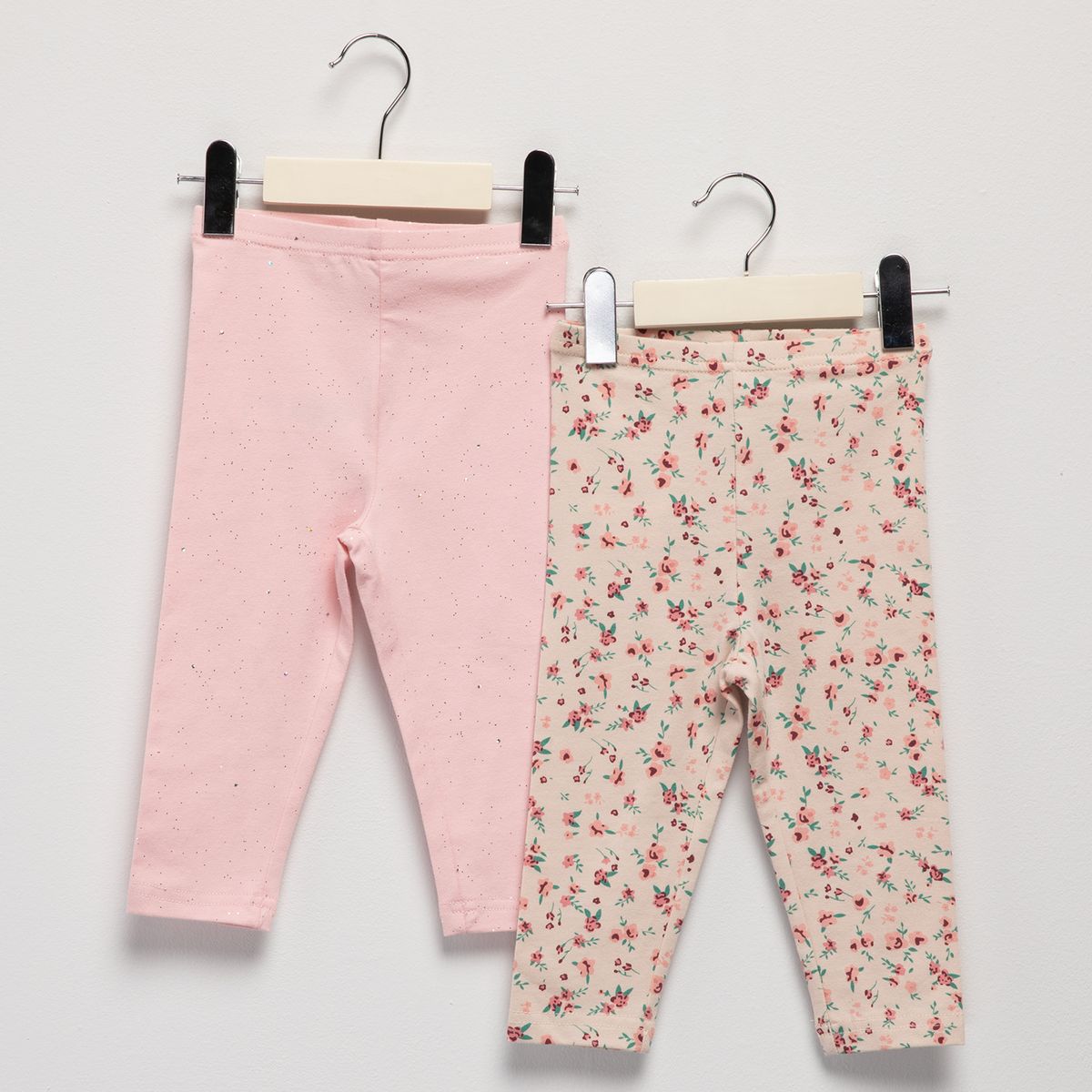 YAMP - Pack De 2 Calzas Bebé Niña Algodón Yamp
