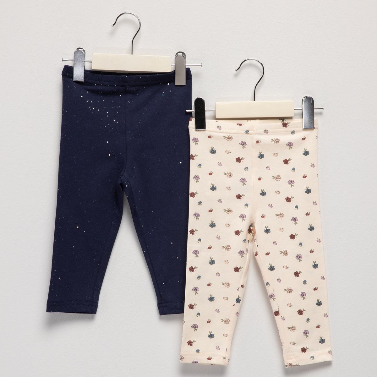 YAMP - Pack De 2 Calzas Bebé Niña Algodón Yamp