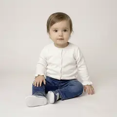 YAMP - Chaleco Bebé Niña Algodón