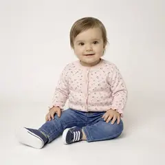 YAMP - Chaleco Bebé Niña Algodón