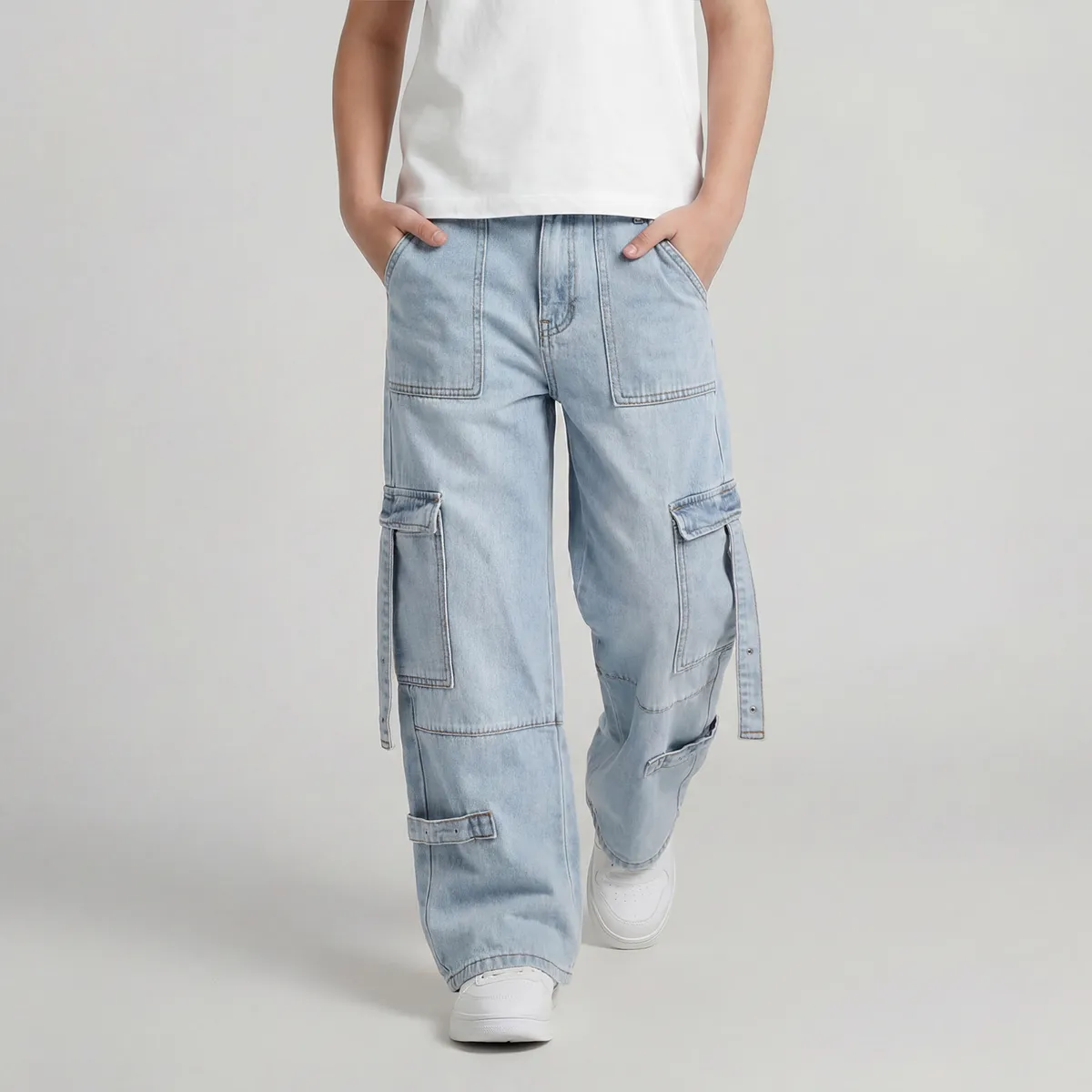 ELEVEN - Jeans Niña Cargo Eleven