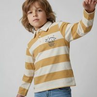 Polera Niño Manga Larga Algodón