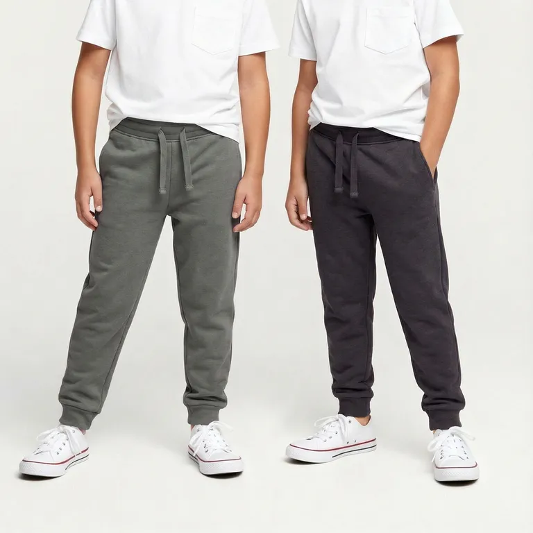 Pantalón De Buzo Pack De 2 Unidades Algodón Niño