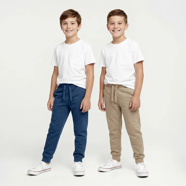 Pantalón De Buzo Pack De 2 Unidades Algodón Niño