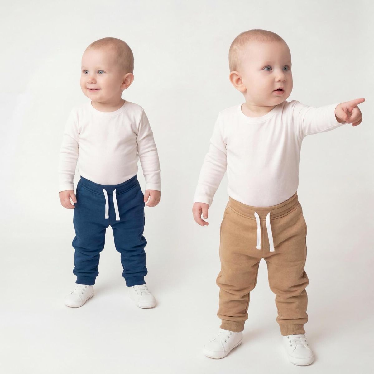 YAMP - Pack De 2 Pantalones De Buzo Bebé Yamp