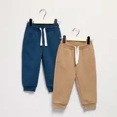 YAMP - Pack De 2 Pantalones De Buzo Bebé